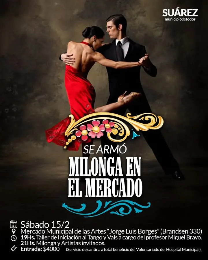 Se armó la Milonga en el Mercado