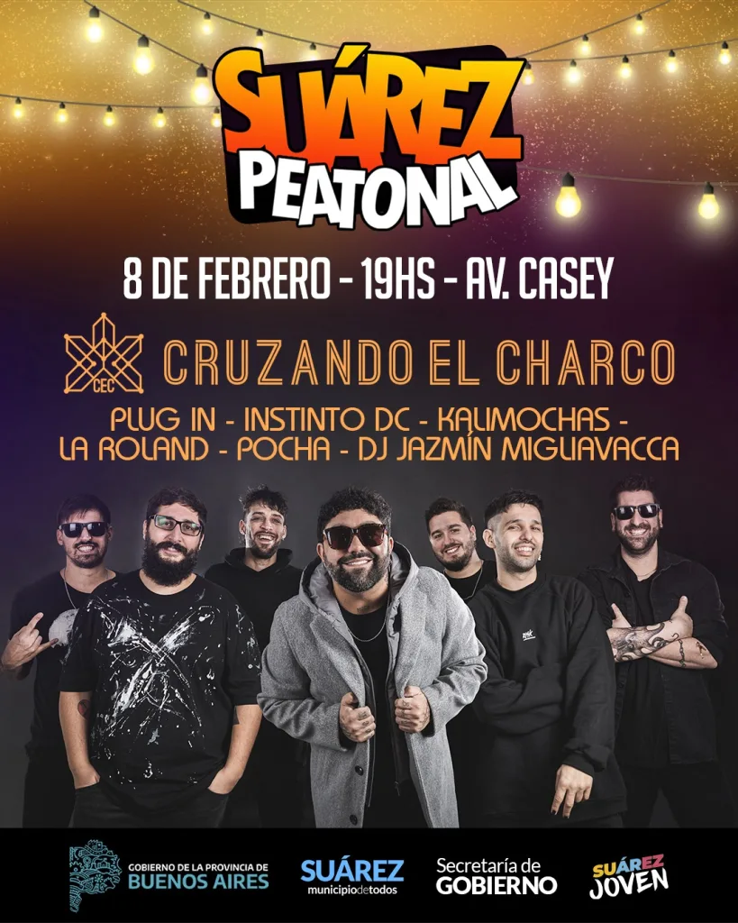 Suárez Peatonal 2025✨