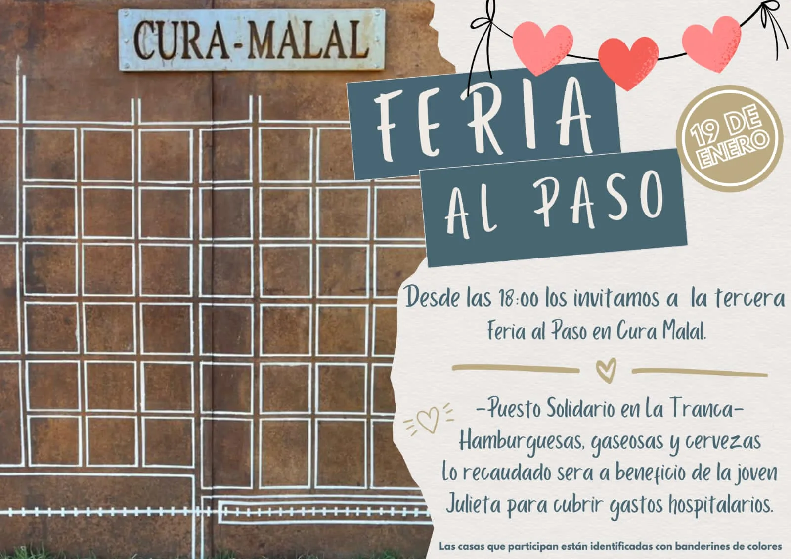 3º Edición de “FERIA AL PASO” en Cura Malal