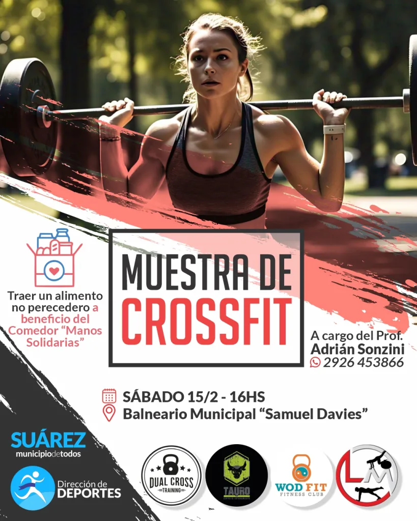 💪💥Muestra de CrossFit en el Balneario Municipal 💥💪