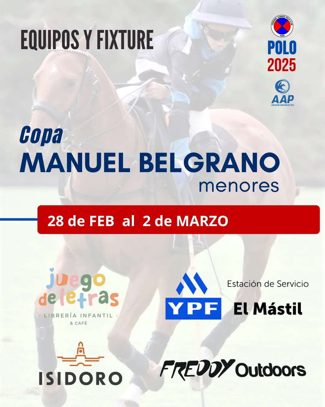 Arrancó la Copa Manuel Belgrano en el CSPC💙❤️ 🐎