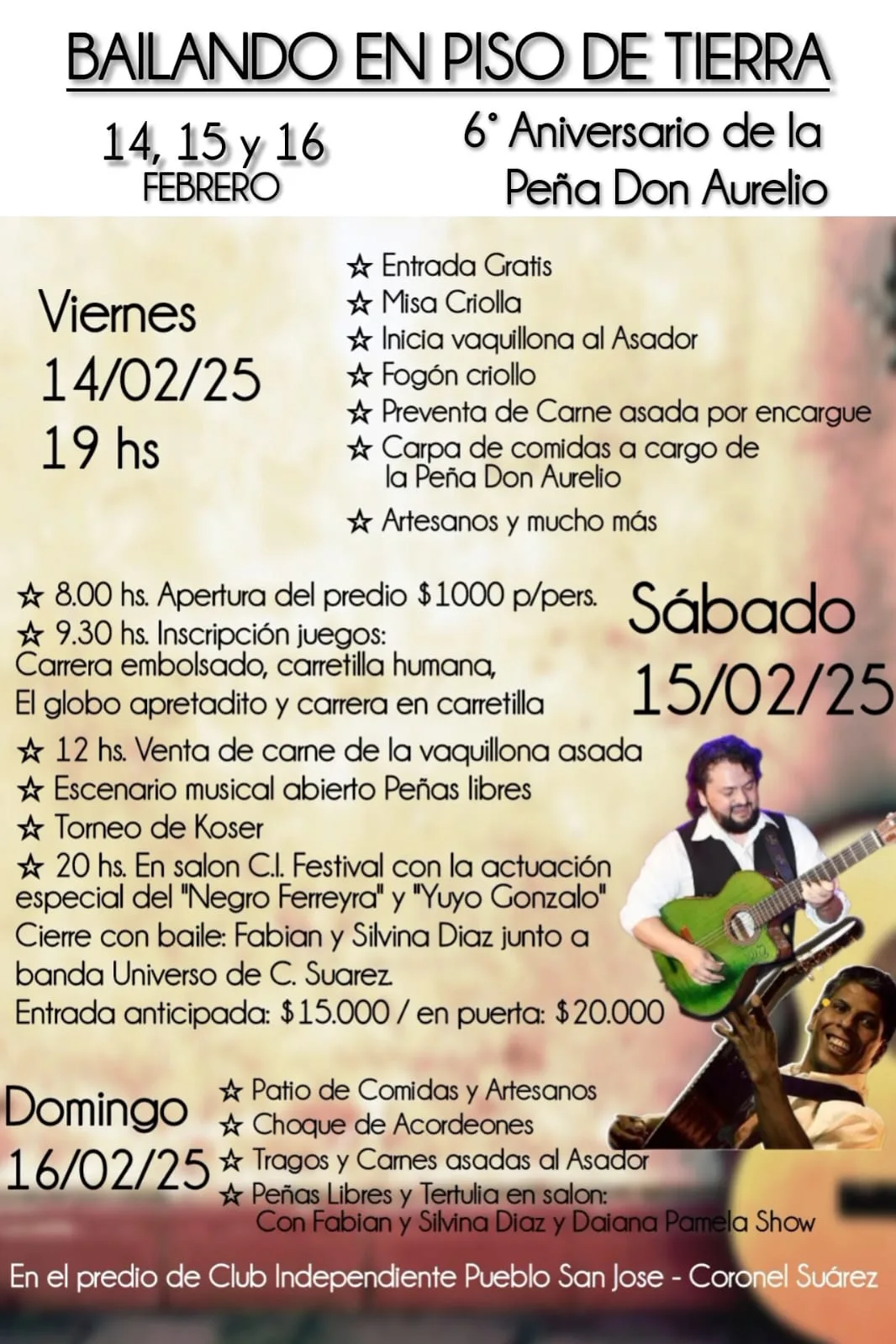 🎉6º Aniversario de la Peña Don Aurelio 🥁💃