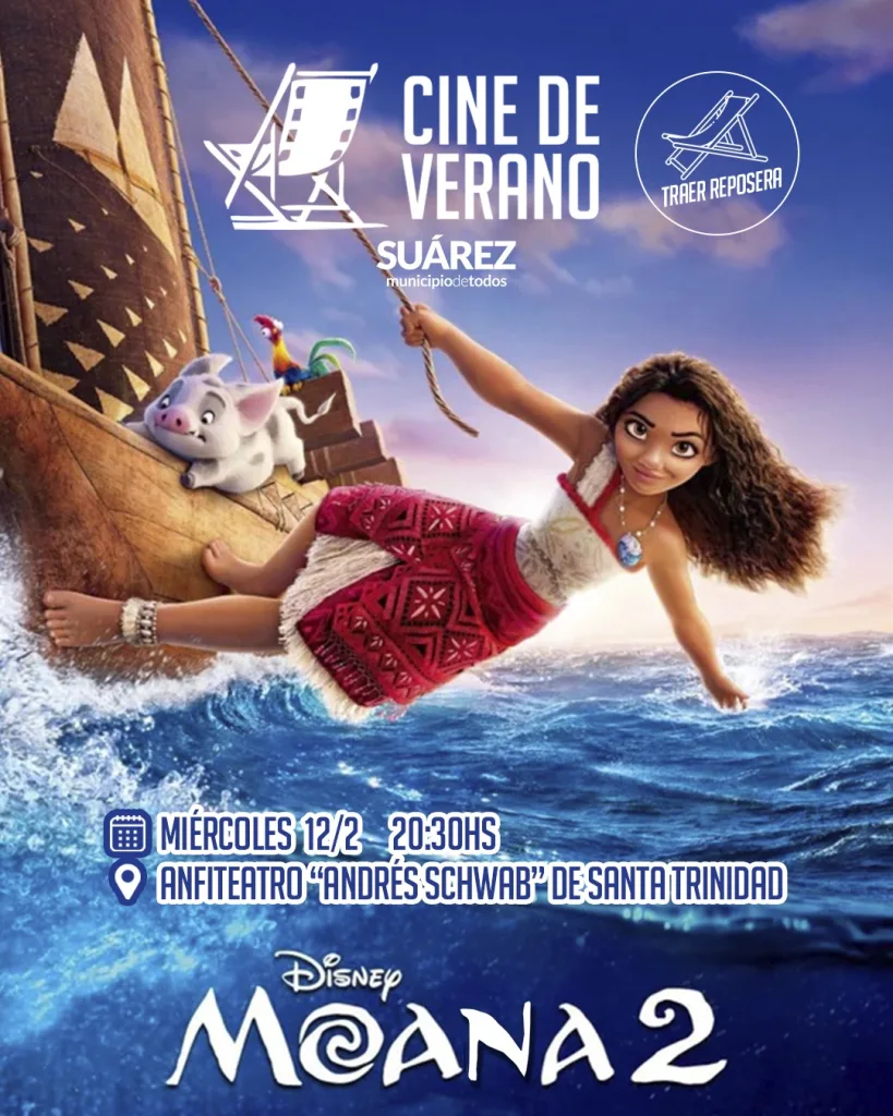 📢 ¡Ciclo Cine de Verano en Santa Trinidad 🎬🌙