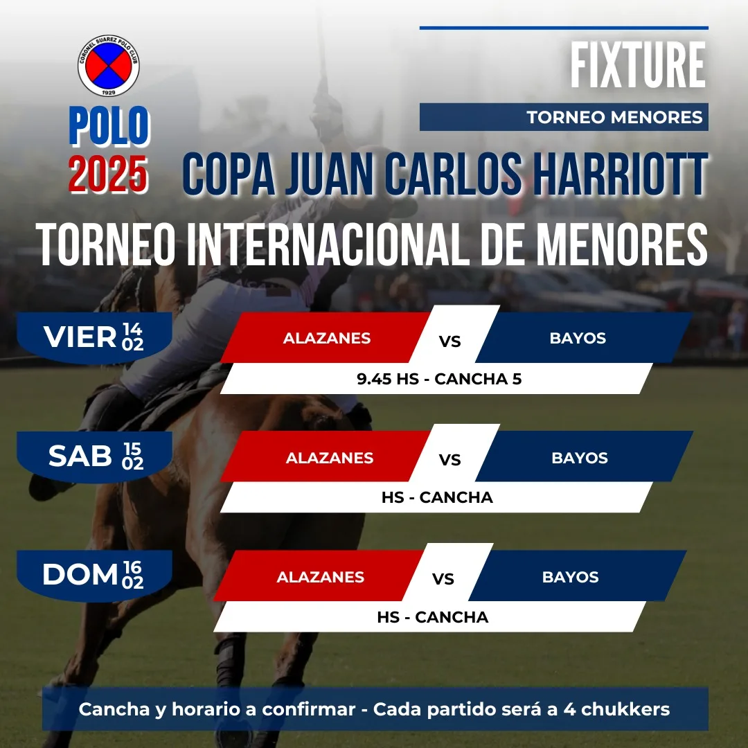 Polo 2025 - Copa Juan Carlos Harriot 🐎
