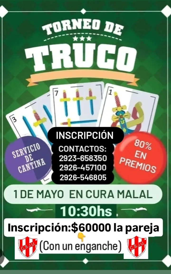 Torneo de Truco en Curamalal 🃏