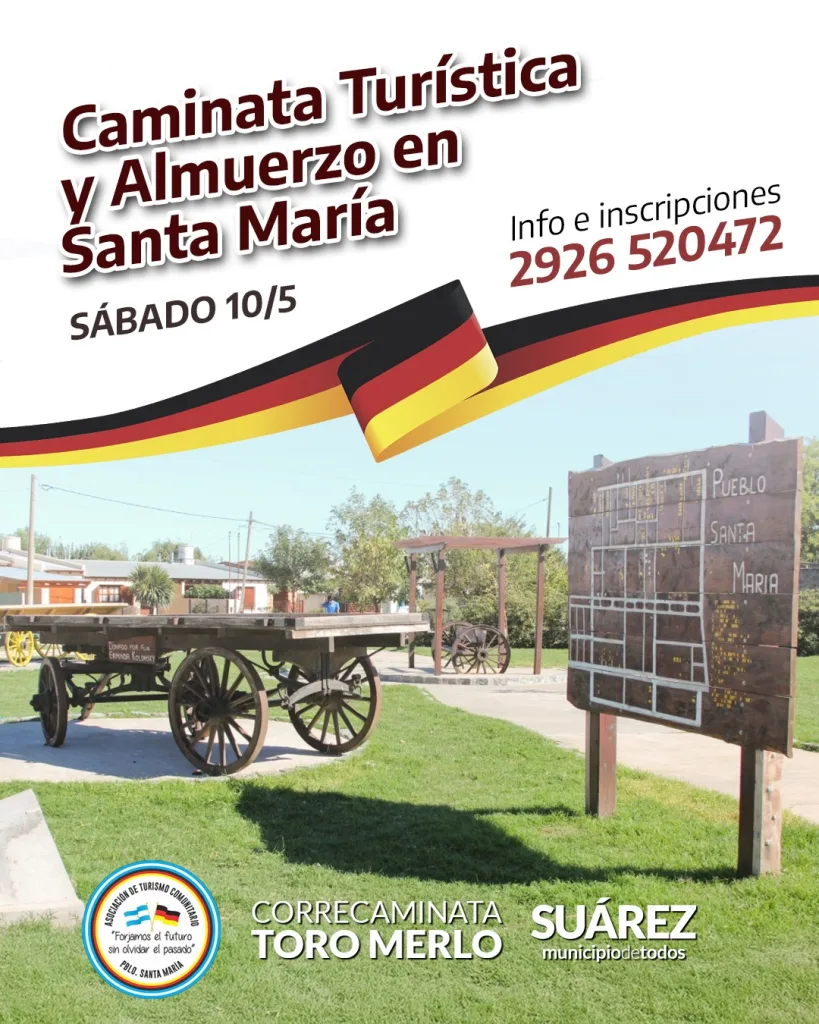 🚶‍♀️🚶‍♂️Caminata Turística y Almuerzo en Pueblo Santa María 🇩🇪