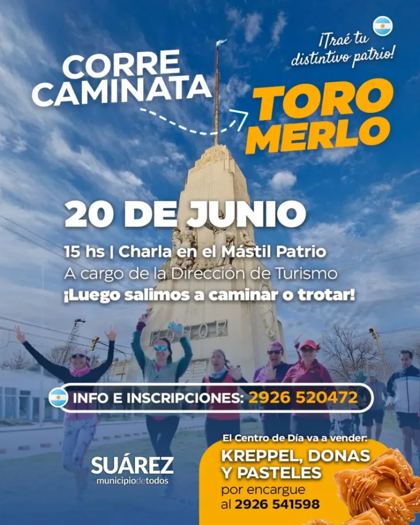 🇦🇷 CorreCaminata Toro Merlo
