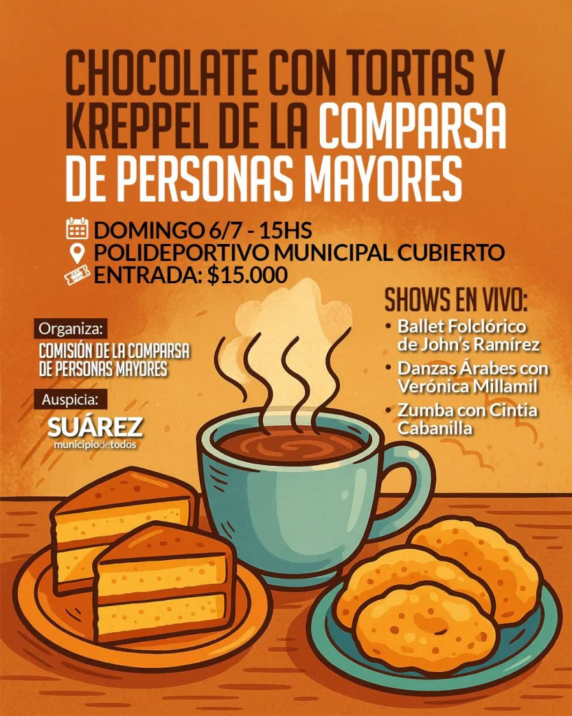 🎉 ¡Chocolate con tortas y Kreppel! 🎉