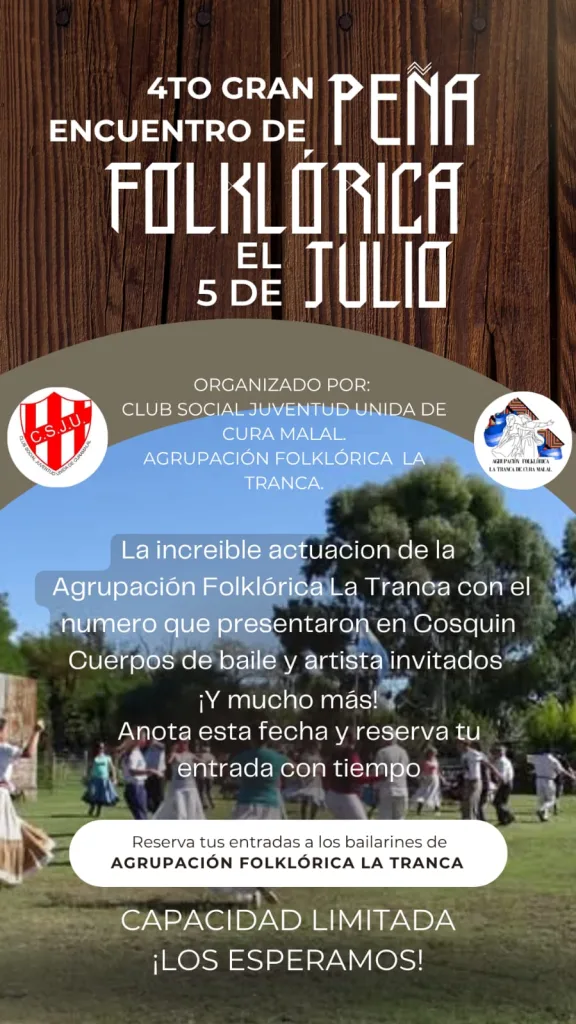 4to. Gran Encuentro de Peña Folklórica 💃🕺