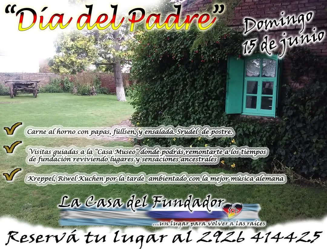 🎉¡Día del Padre en la casa del Fundador!