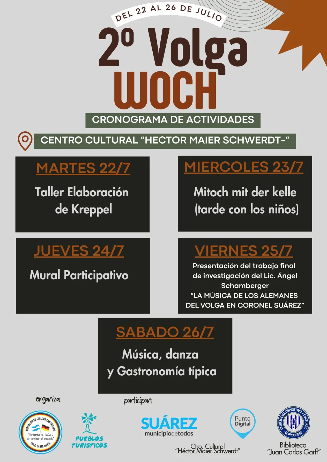 🎉✨ ¡Llega la segunda Volga Woch! ✨🎉