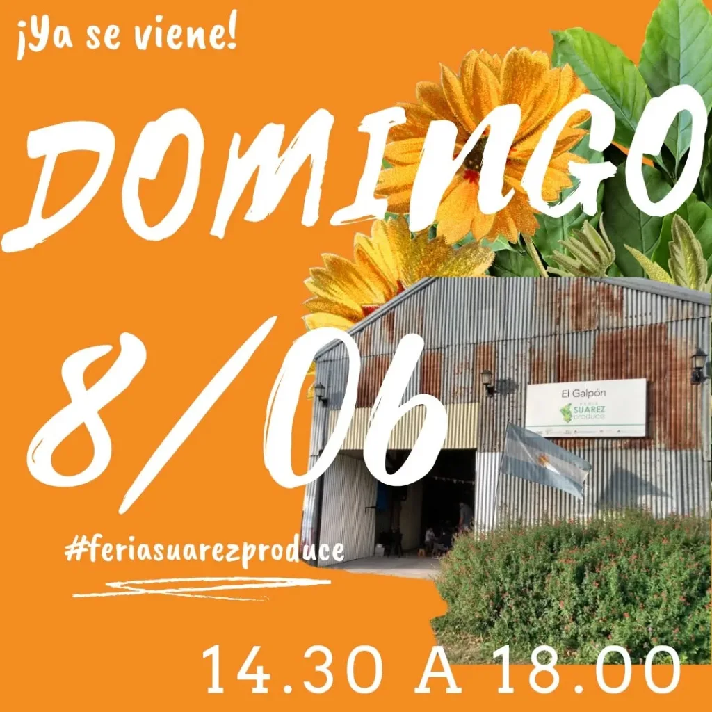 Se viene Feria Suárez Produce 🌾🌿