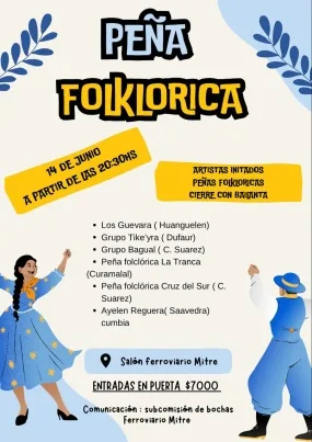Peña Folklórica 🎶💃