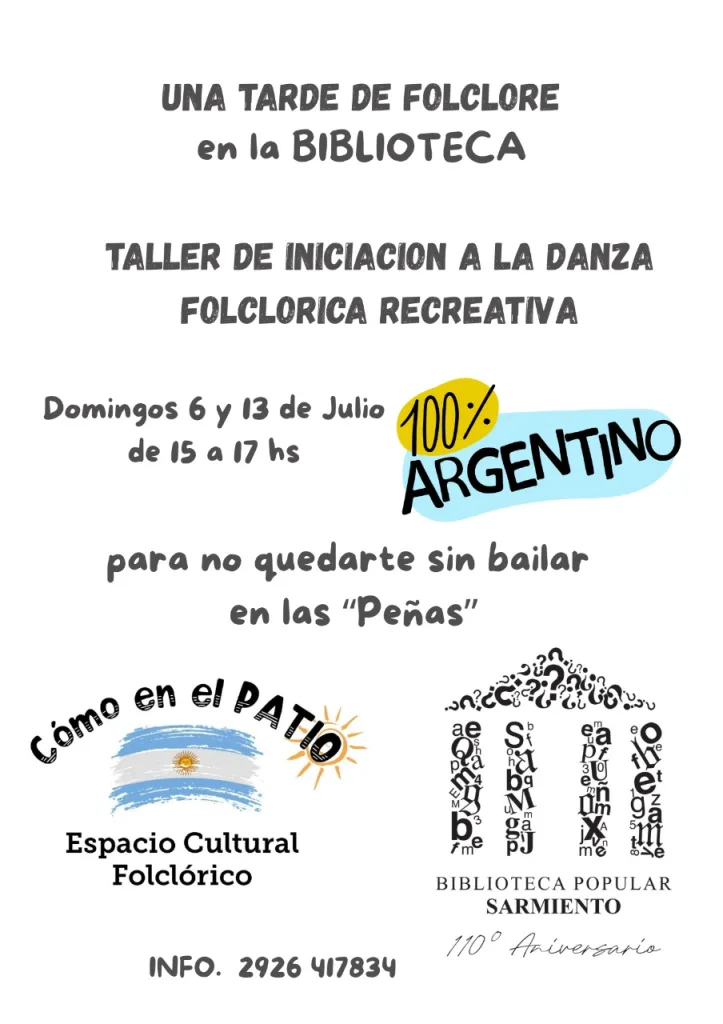 Folclore en la Biblioteca!!💃🕺