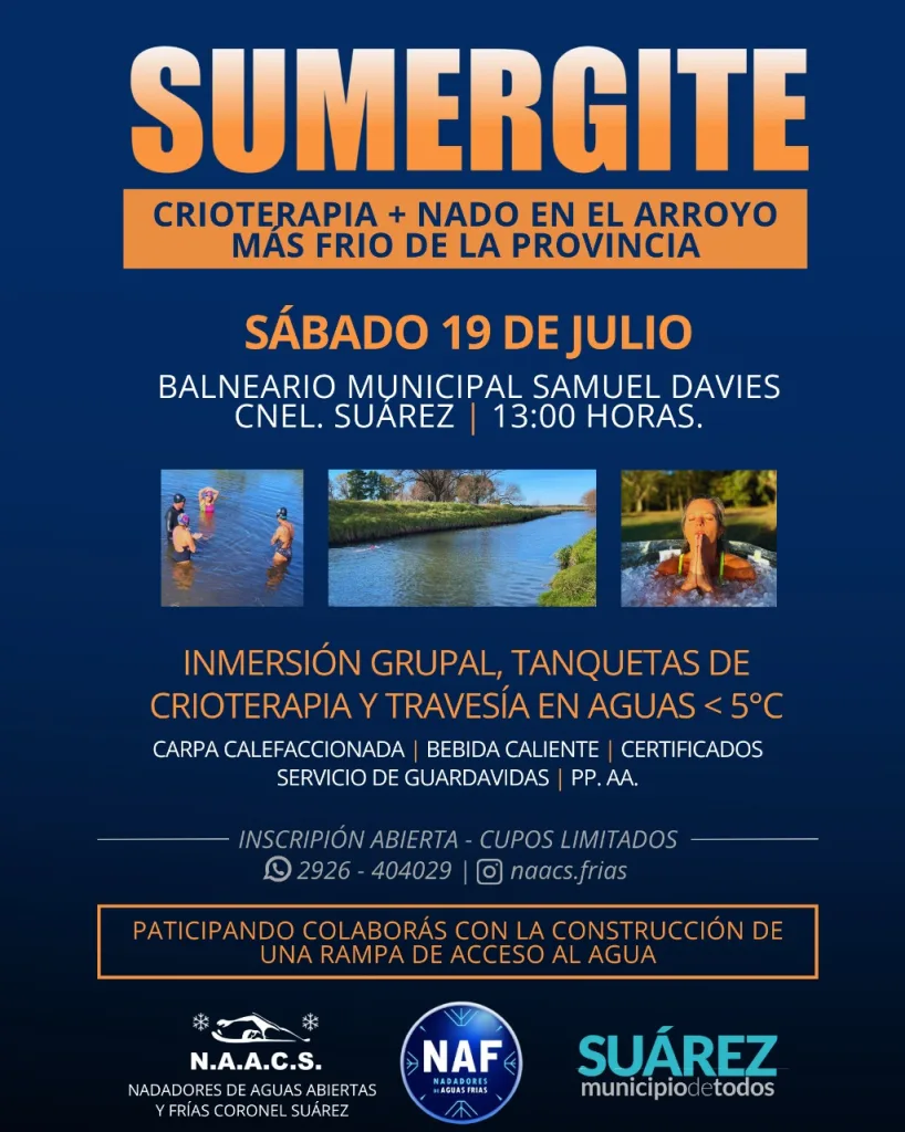💧🏊‍♀️ Sumergite