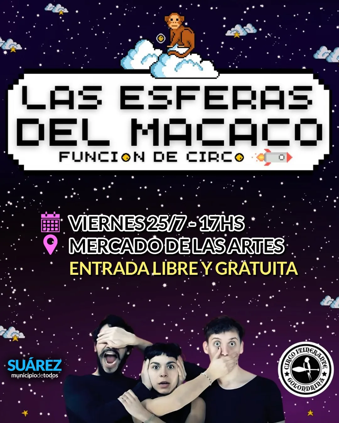 🥳🎈Vacaciones de Invierno para toda la familia en el Mercado de las Artes