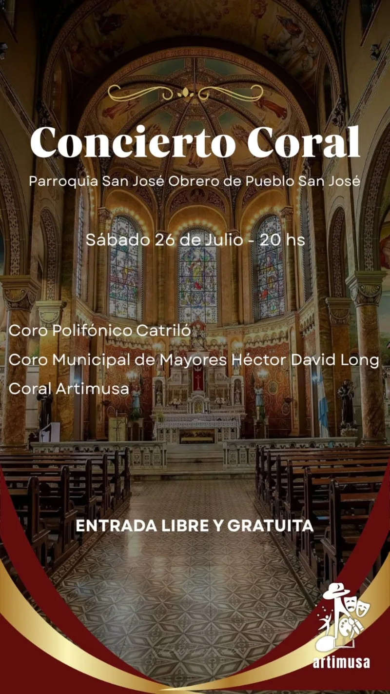 Concierto Coral en la Parroquia San José Obrero 🎶