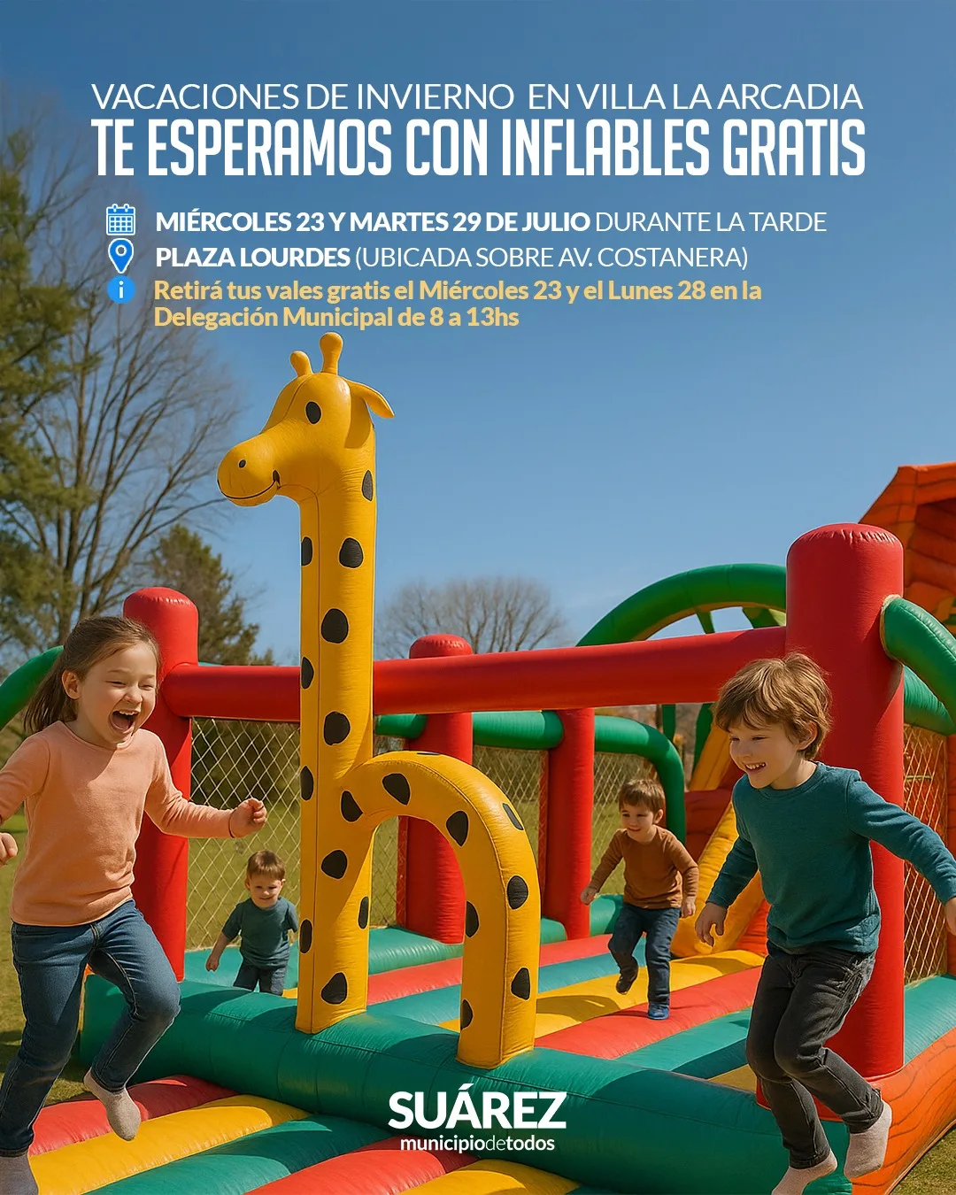 🎉 ¡Vacaciones de invierno divertidas en Villa La Arcadia!