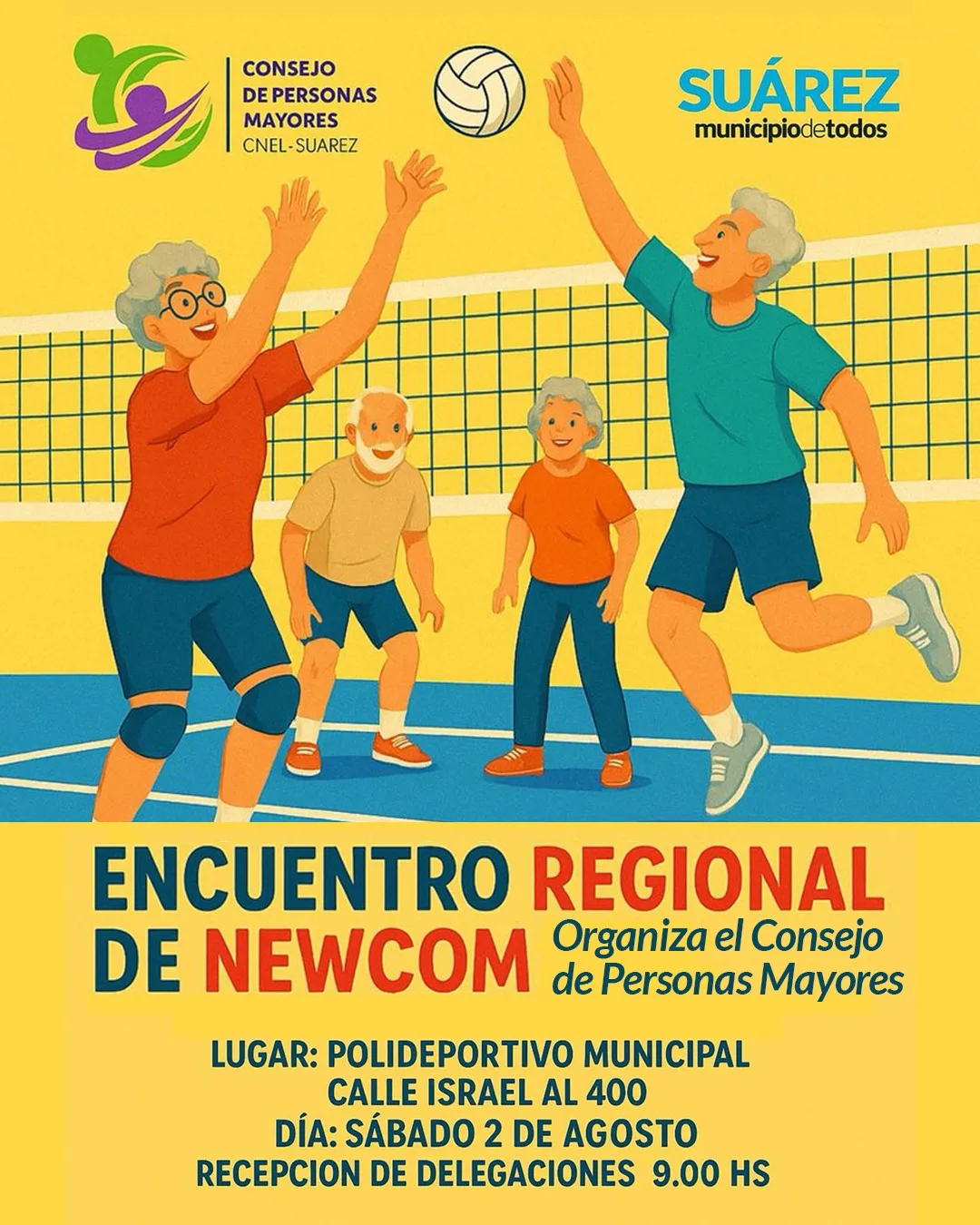 🏐Encuentro Regional de NewCom en Coronel Suárez