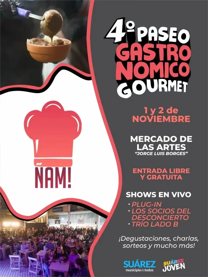 👨‍🍳4º Paseo Gastronómico Gourmet , Ñam 🍽