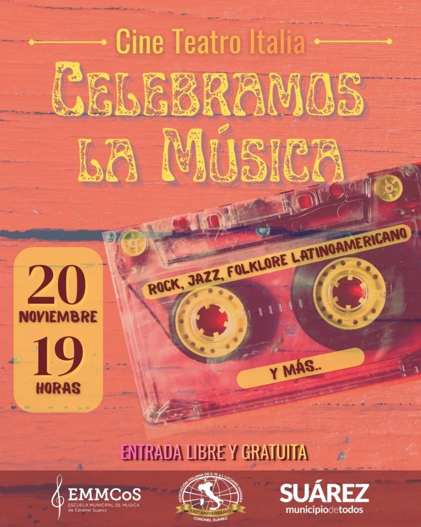 🎶 Gran concierto en el Teatro Italia en vísperas del Día de la Música