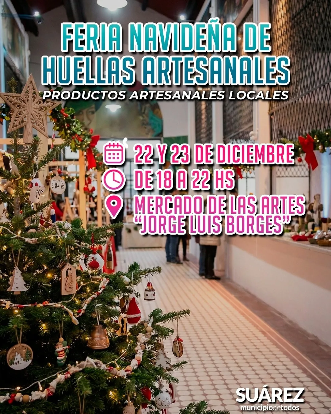🎄 FERIA NAVIDEÑA DE HUELLAS ARTESANALES 🎁