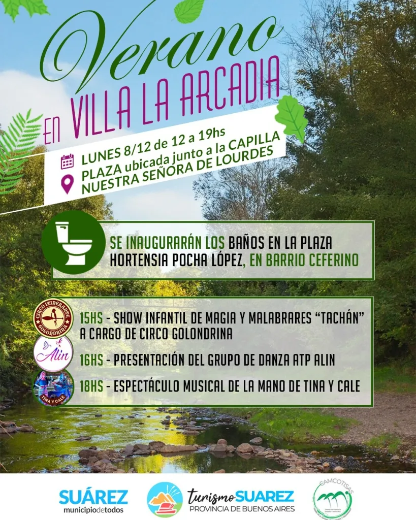 😎Villa La Arcadia inaugura la temporada de verano ‼