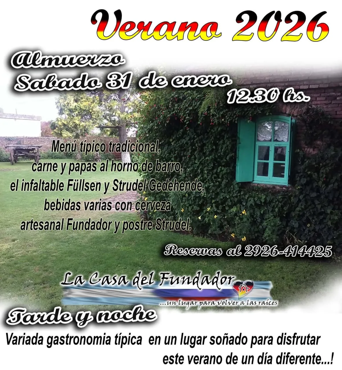 “Verano 2026” de La Casa del Fundador 🇩🇪