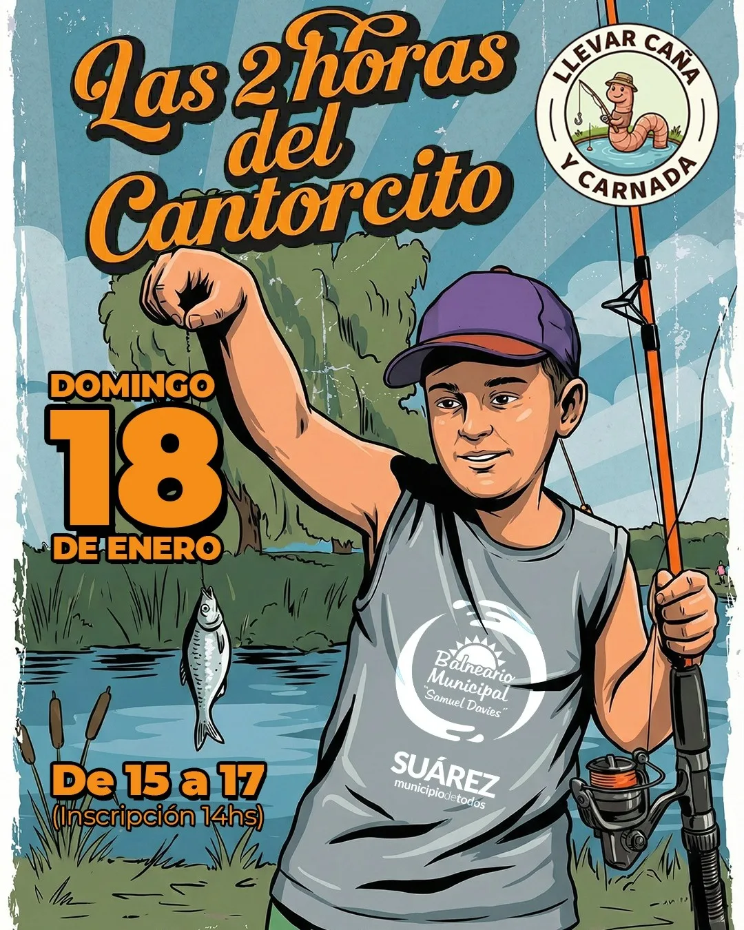 🎣Vuelven las dos horas del cantorcito al #Samuel