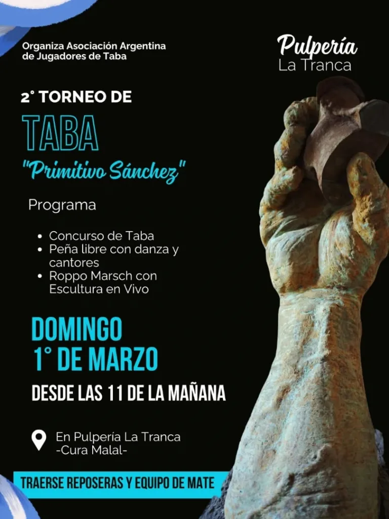 2° CAMPEONATO DE TABA PRIMITIVO SANCHEZ