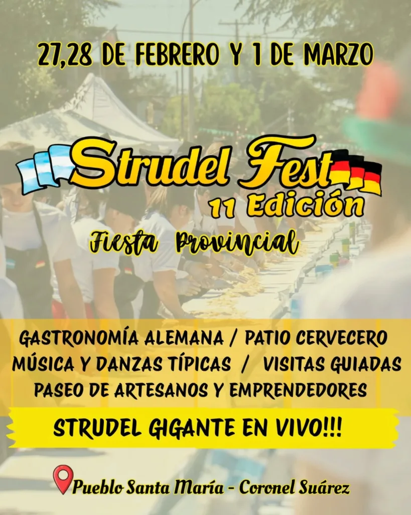 🔥🍎 Ya llega la 11° StrudelFest 🇩🇪🔥
