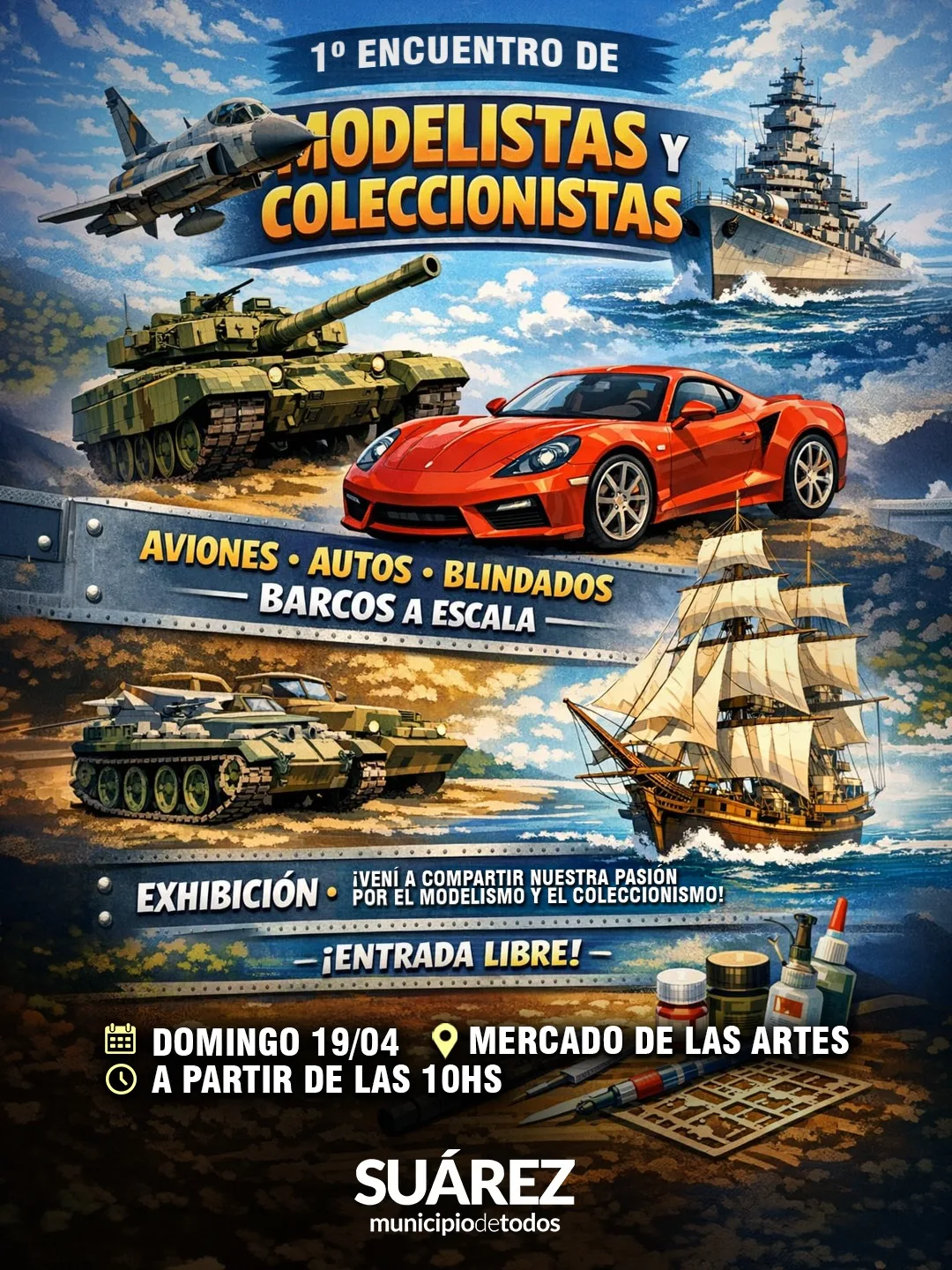 1° Encuentro de Modelistas y Coleccionistas 🚗🛩
