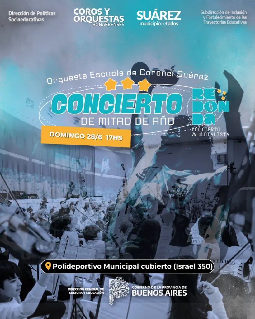 🎻⚽ ¡Llega el Gran Concierto de Mitad de Año de la Orquesta Escuela!
